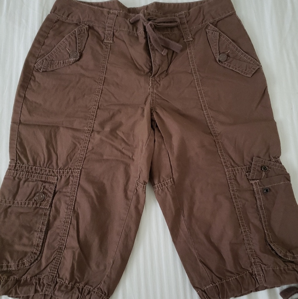 Limited Too Brown Cargo Shorts